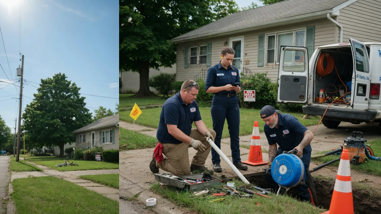 Sewer Line Repair in Forrest, IL near me